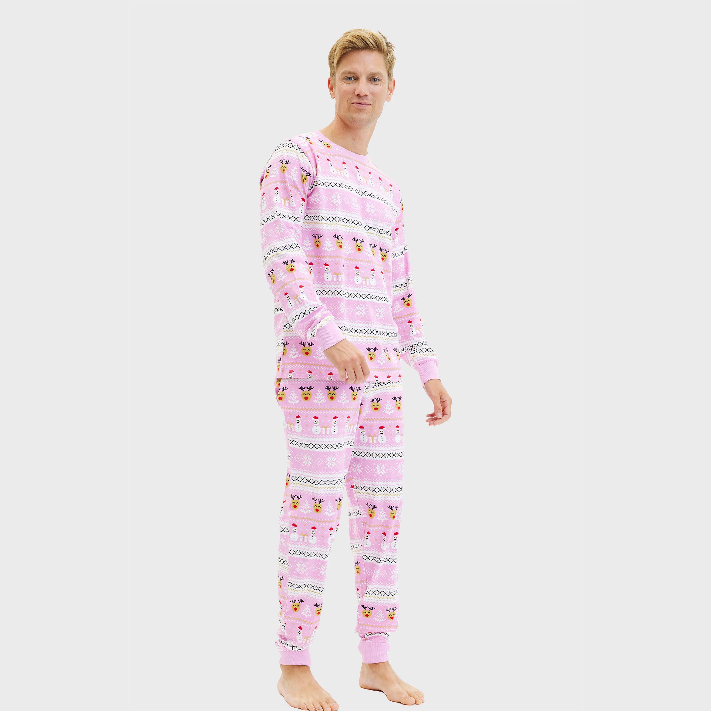 The reinstyle pyjamas pink - Men.